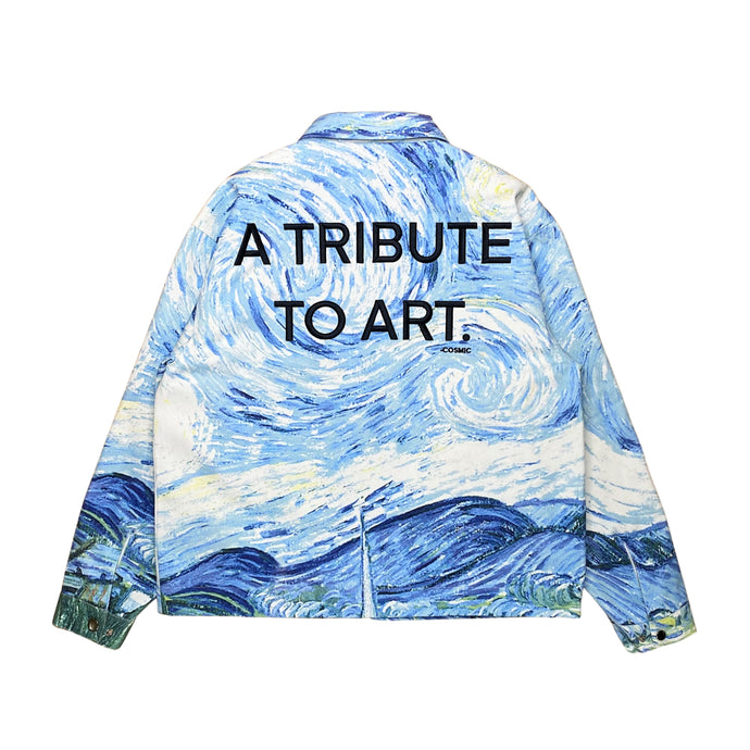 “1 of 1 “The Starry Day” Over Shirt Denim Jacket