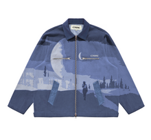 Load image into Gallery viewer, “ROAD TO OUTER SPACE” work jacket;
