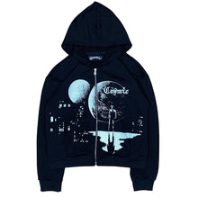 Load image into Gallery viewer, “Reflection” Zip Up Hoodie
